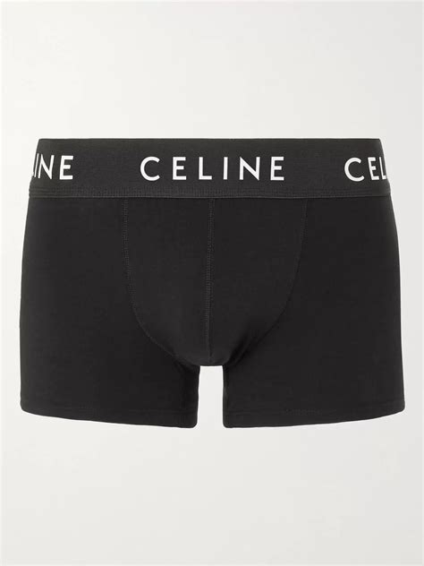 celine boxershorts|celine cotton boxers black men.